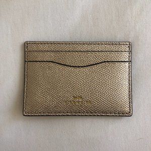 NWT Coach Card Holder